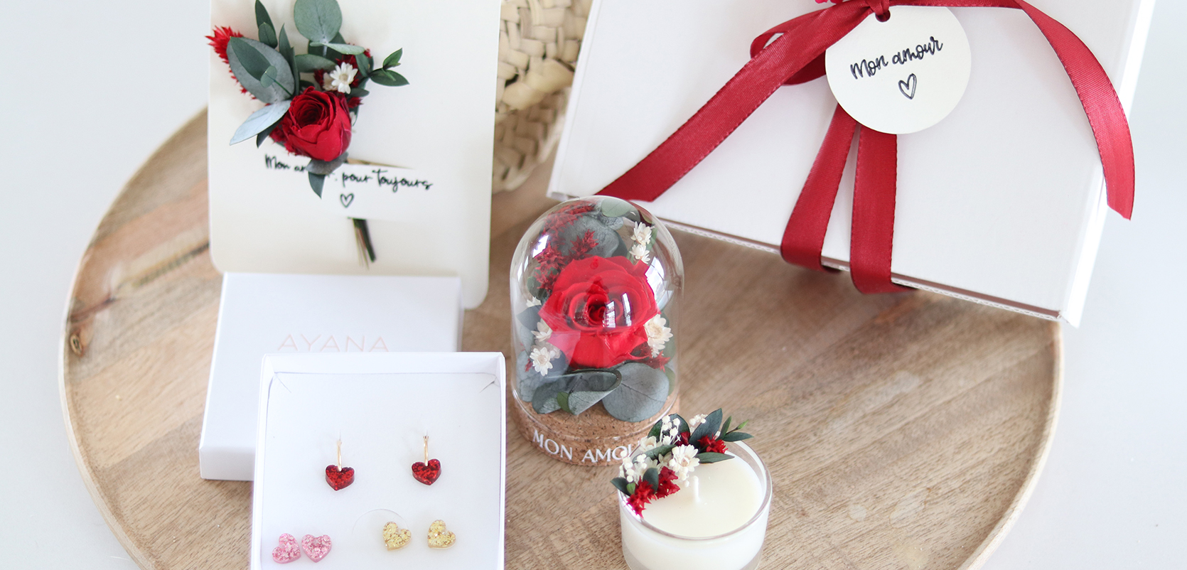 Coffret Saint Valentin Mon amour